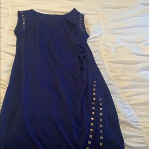 Soho Navy Blue Dress
